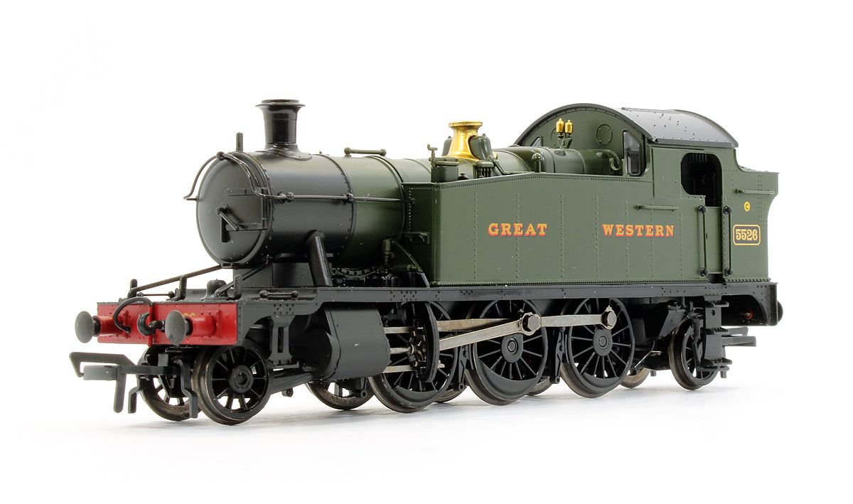 Pre-Owned 32-131A GWR 4575 Prairie Tank 5526 Great Western Green Steam Locomotive