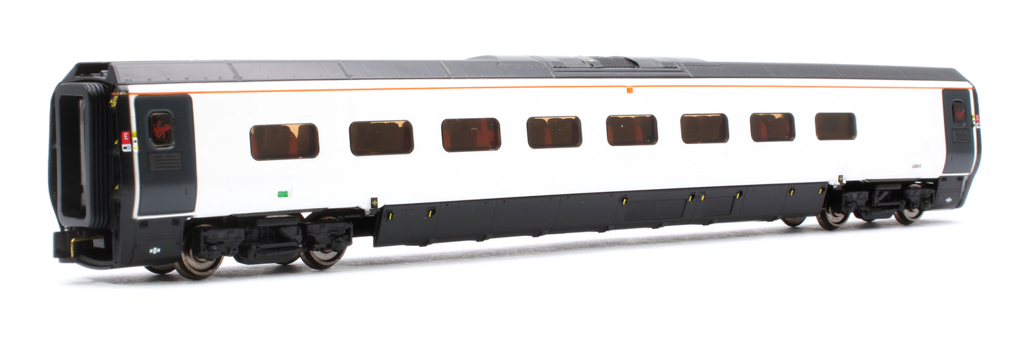 Class 390 045 "Virgin Pride" 9 Car Pendolino in Virgin Flowing Silk Rainbow livery