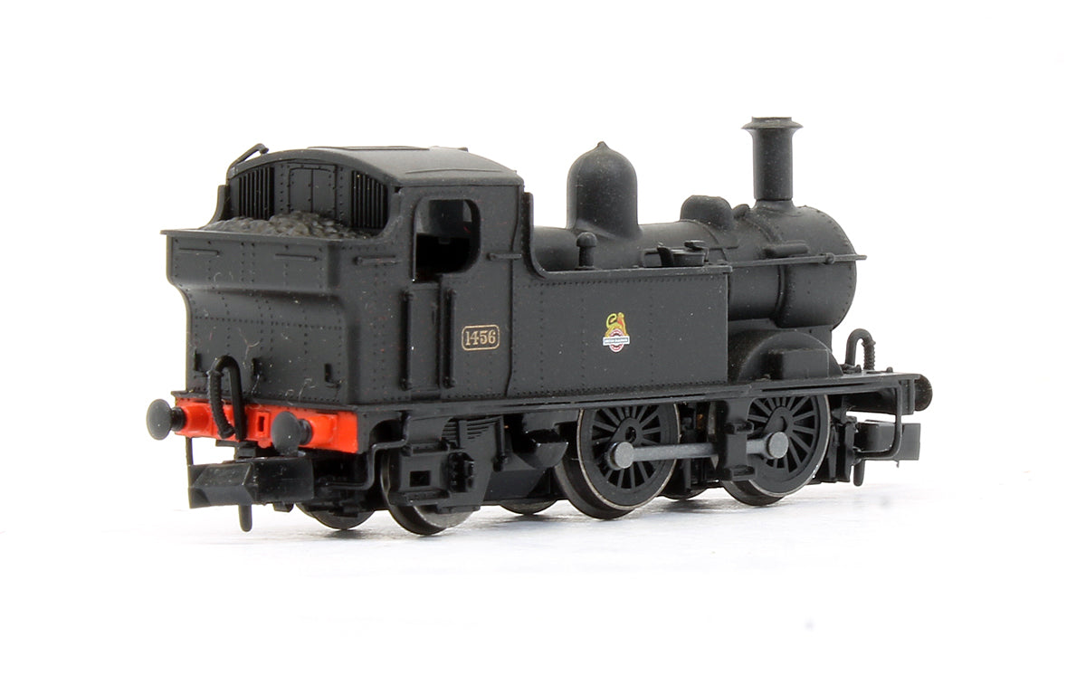 Pre-Owned 14XX BR Black Early Crest '1456' Steam Locomotive + BR Carmine & Cream Autocoach
