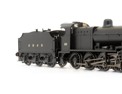 Pre-Owned 31-014 Class 7F S&DJR Black 2-8-0 #89 Steam Locomotive - DCC Sound