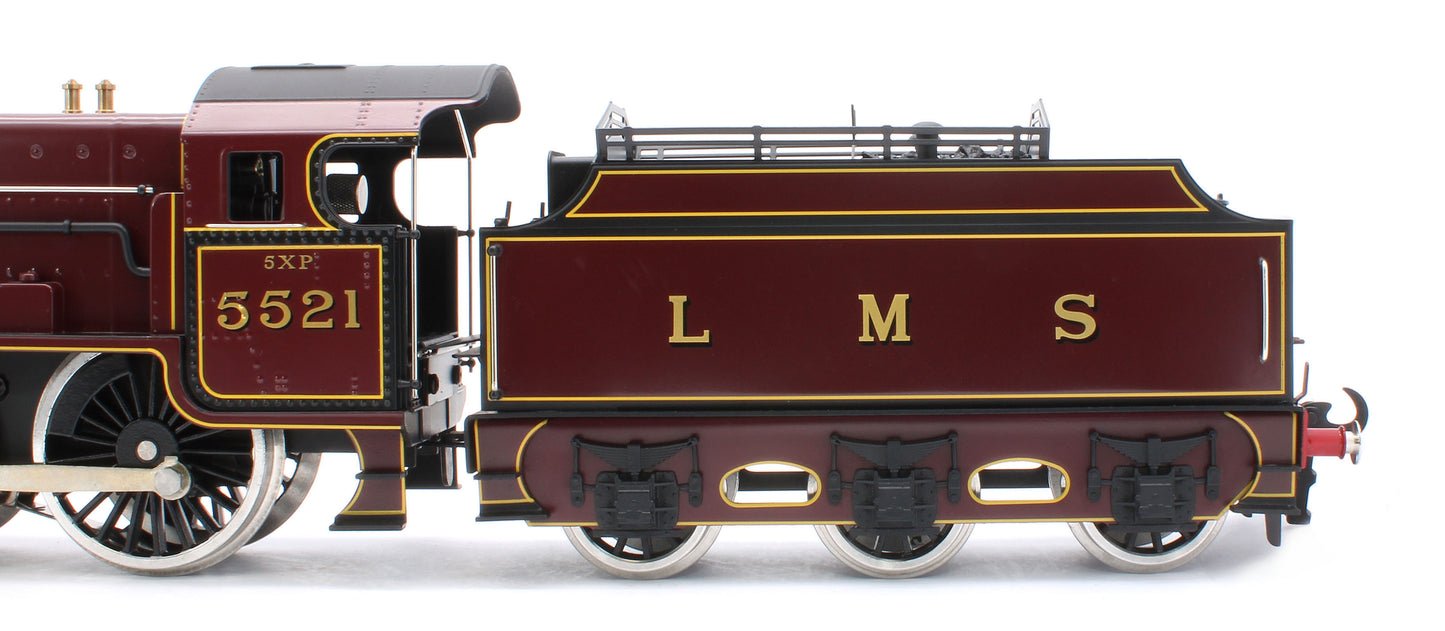 E/42-B1 Patriot Class "Rhyl" 4-6-0 LMS Gloss Lined Maroon No. 5521 Steam Locomotive