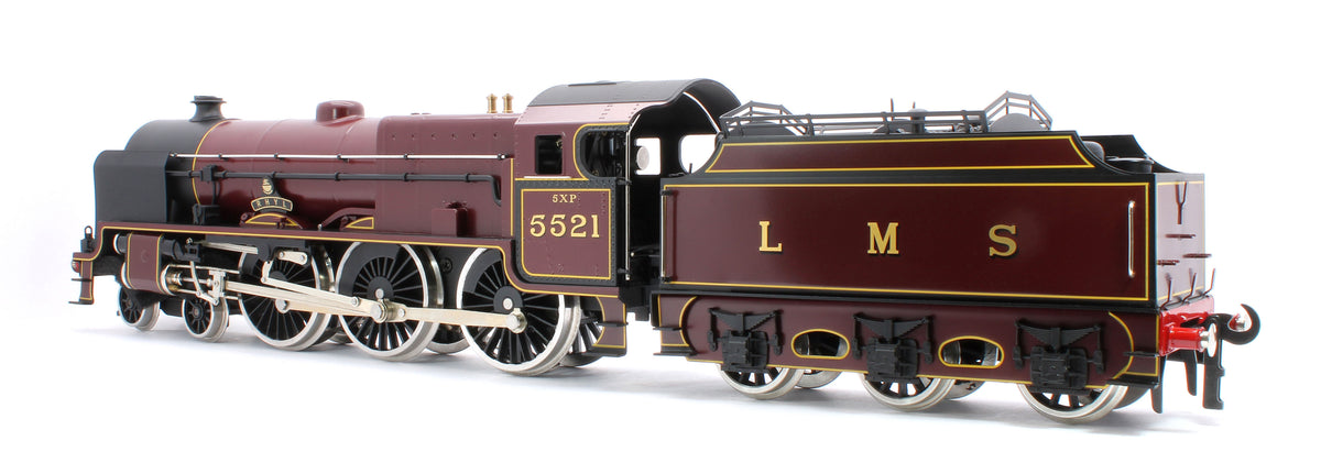 E/42-B1 Patriot Class "Rhyl" 4-6-0 LMS Gloss Lined Maroon No. 5521 Steam Locomotive
