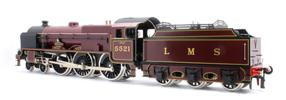E/42-B1 Patriot Class "Rhyl" 4-6-0 LMS Gloss Lined Maroon No. 5521 Steam Locomotive