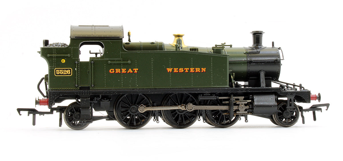 Pre-Owned 32-131A GWR 4575 Prairie Tank 5526 Great Western Green Steam Locomotive