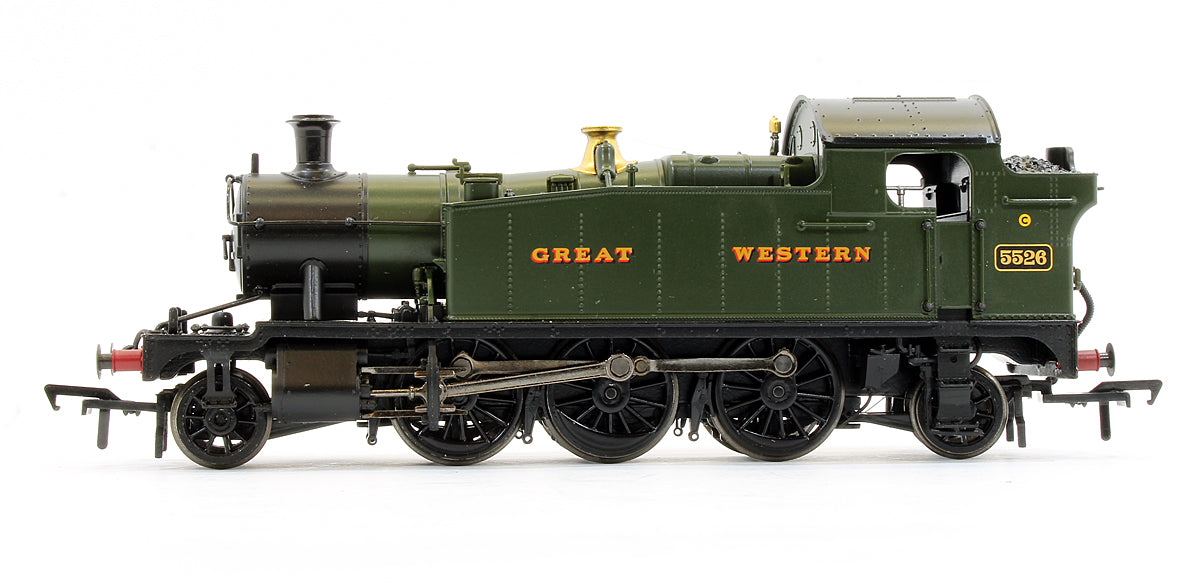 Pre-Owned 32-131A GWR 4575 Prairie Tank 5526 Great Western Green Steam Locomotive