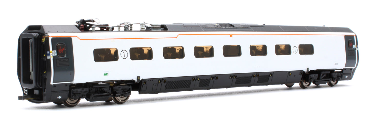 Class 390 045 "Virgin Pride" 9 Car Pendolino in Virgin Flowing Silk Rainbow livery