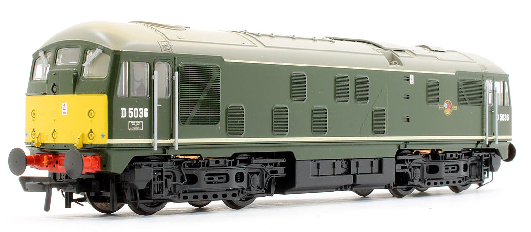 Pre-Owned Class 24/0 D5036 BR Green Small Yellow Panel Diesel Locomotive