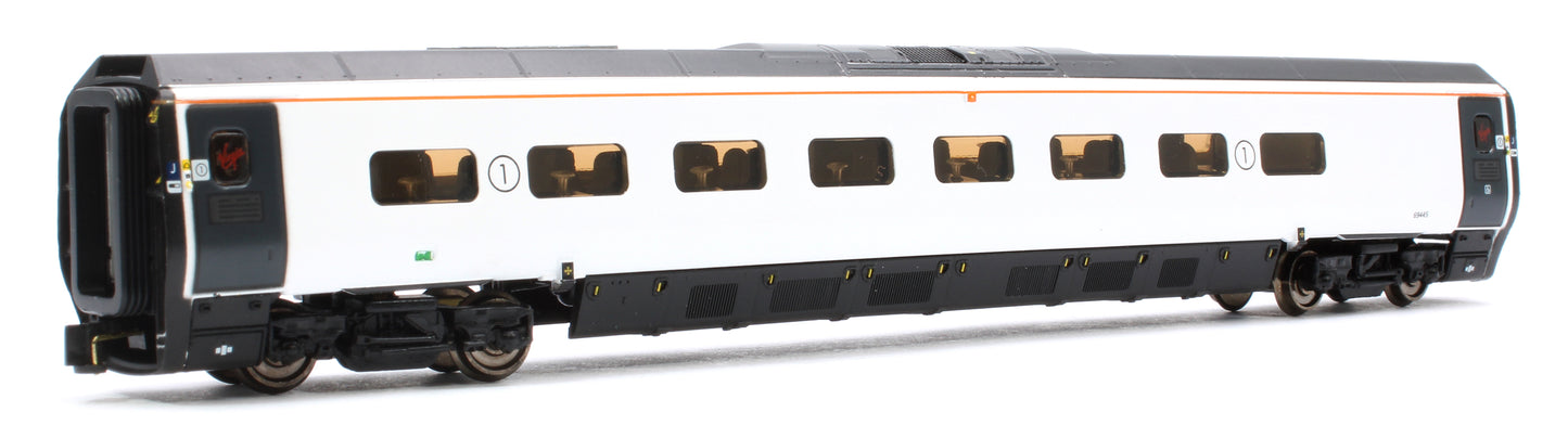 Class 390 045 "Virgin Pride" 9 Car Pendolino in Virgin Flowing Silk Rainbow livery