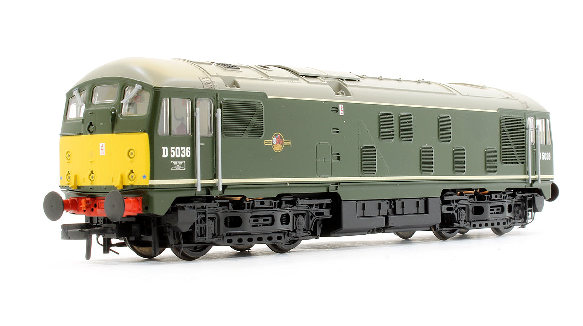 Pre-Owned Class 24/0 D5036 BR Green Small Yellow Panel Diesel Locomotive
