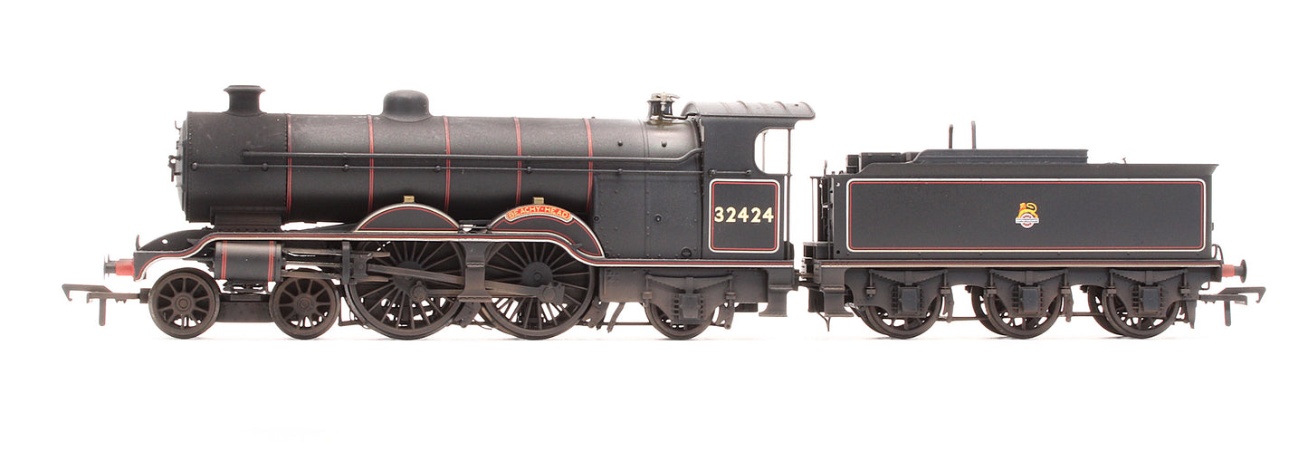 Pre-Owned H2 Class 32424 'Beachy Head' BR Lined Black Early Emblem Steam Locomotive - Custom Weathered