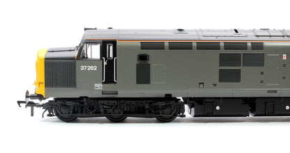 Class 37/0 Centre Headcode 37262 'Dounreay' BR Engineers Grey Diesel Locomotive - DCC Sound Deluxe