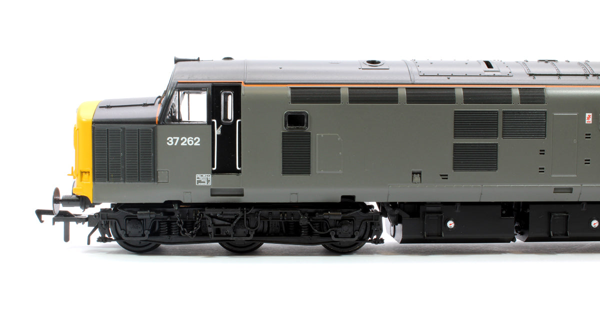 Pre-Owned Class 37/0 Centre Headcode 37262 'Dounreay' BR Engineers Grey Diesel Locomotive