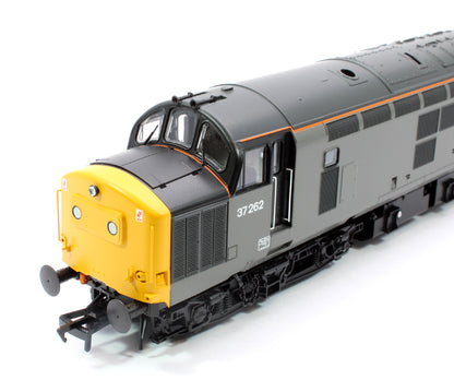 Class 37/0 Centre Headcode 37262 'Dounreay' BR Engineers Grey Diesel Locomotive - DCC Sound Deluxe