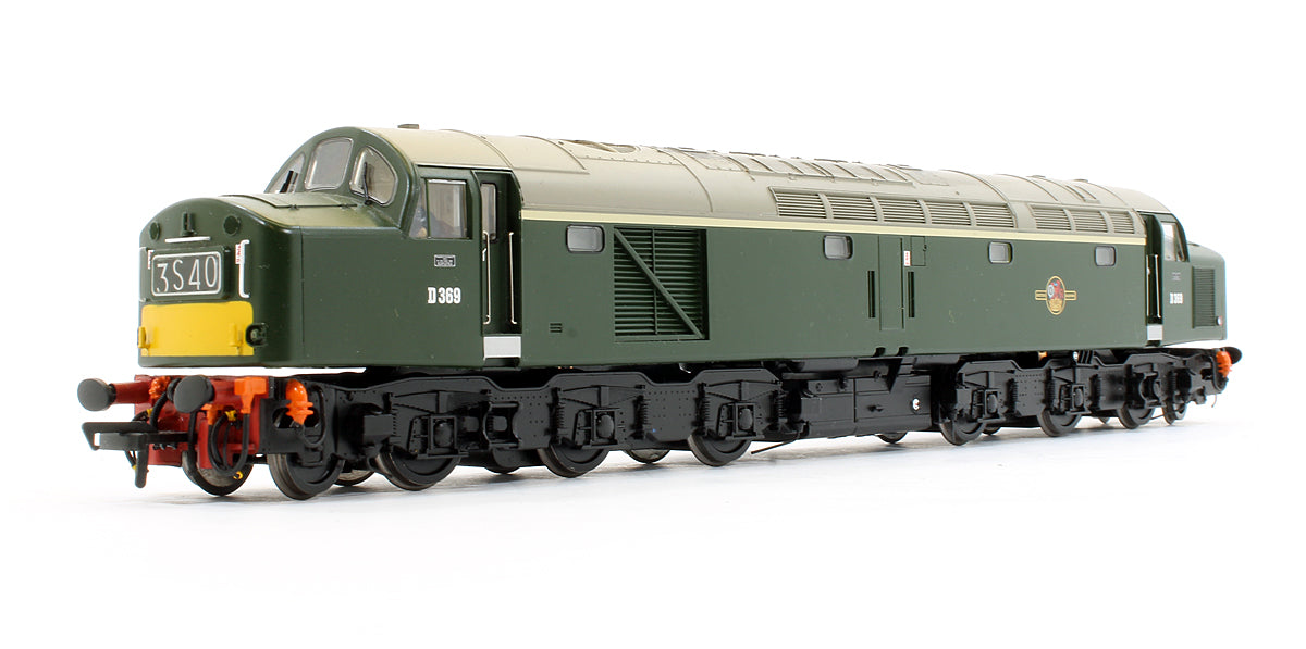 Pre-Owned Class 40 D369 BR Green Small Yellow Panel Diesel Locomotive (Custom Weathered)