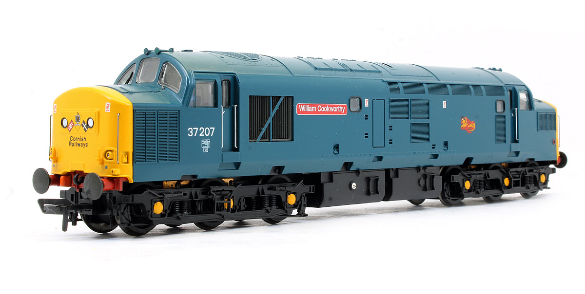 Pre-Owned Class 37207 BR Blue 'William Cookworthy' Diesel Locomotive - Limited Edition