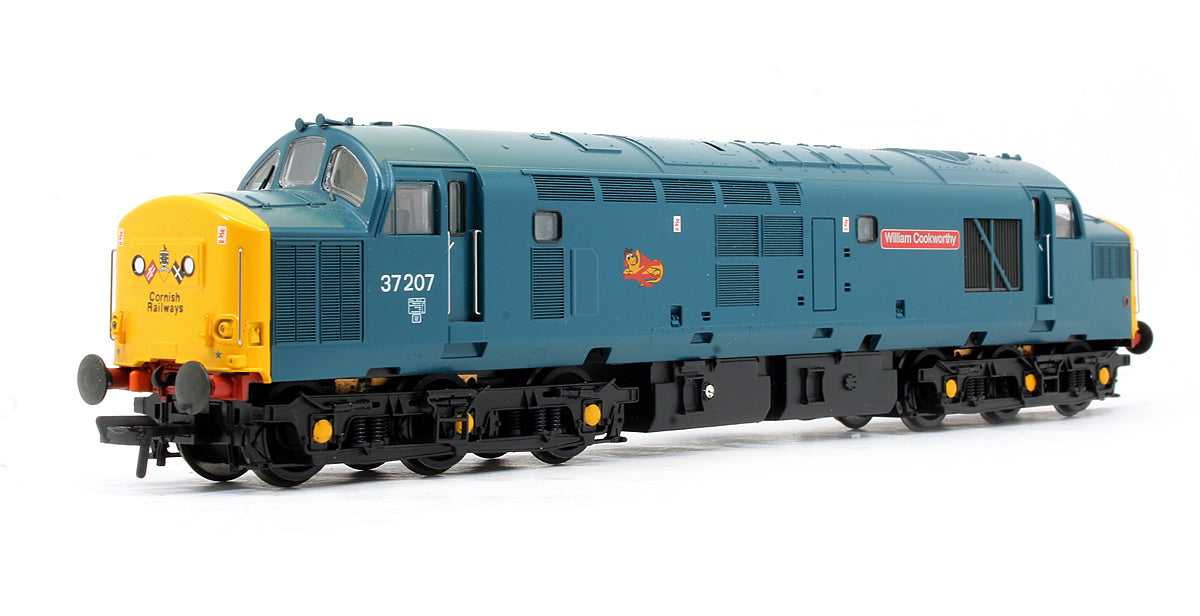 Pre-Owned Class 37207 BR Blue 'William Cookworthy' Diesel Locomotive - Limited Edition