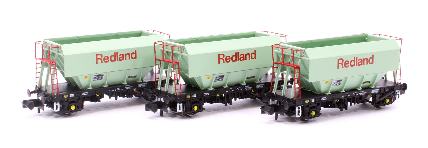 Set of 3 Redland PGA 51T Hopper Wagons