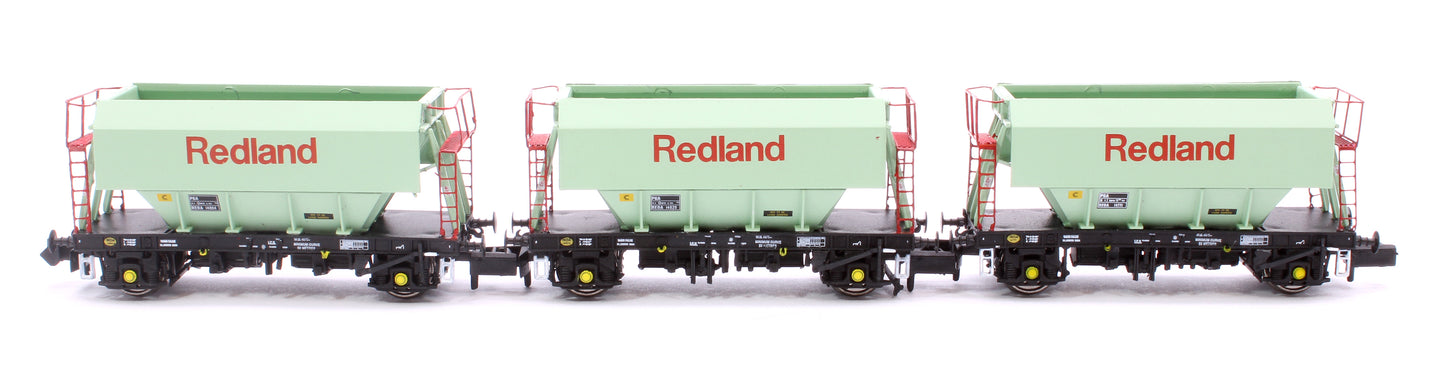 Set of 3 Redland PGA 51T Hopper Wagons