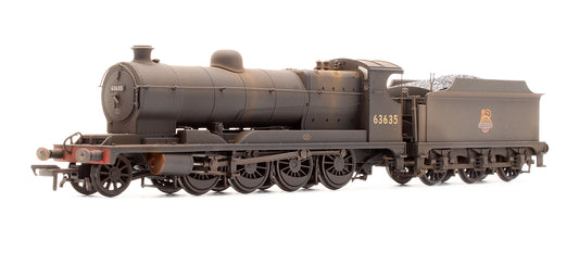 Pre-Owned Robinson 04 63635 BR Black Early Emblem Steam Locomotive - Custom Weathered