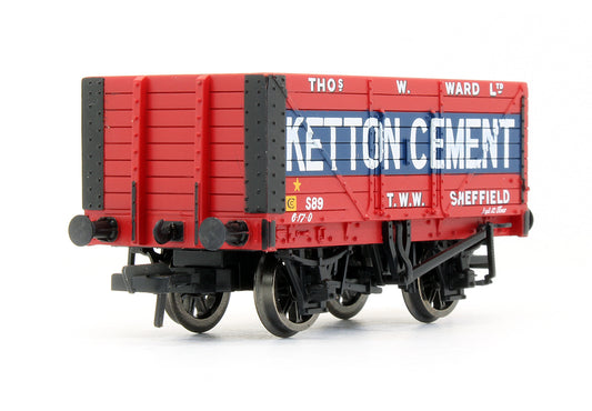 Pre-Owned 8 Plank End Door Wagon 'Ketton Cement'