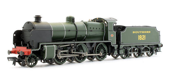 Pre-Owned N Class 1821 Lined Southern Green Steam Locomotive