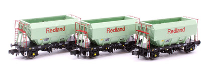 Pre-Owned Set of 3 Redland PGA 51T Hopper Wagons