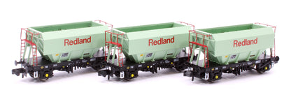 Set of 3 Redland PGA 51T Hopper Wagons