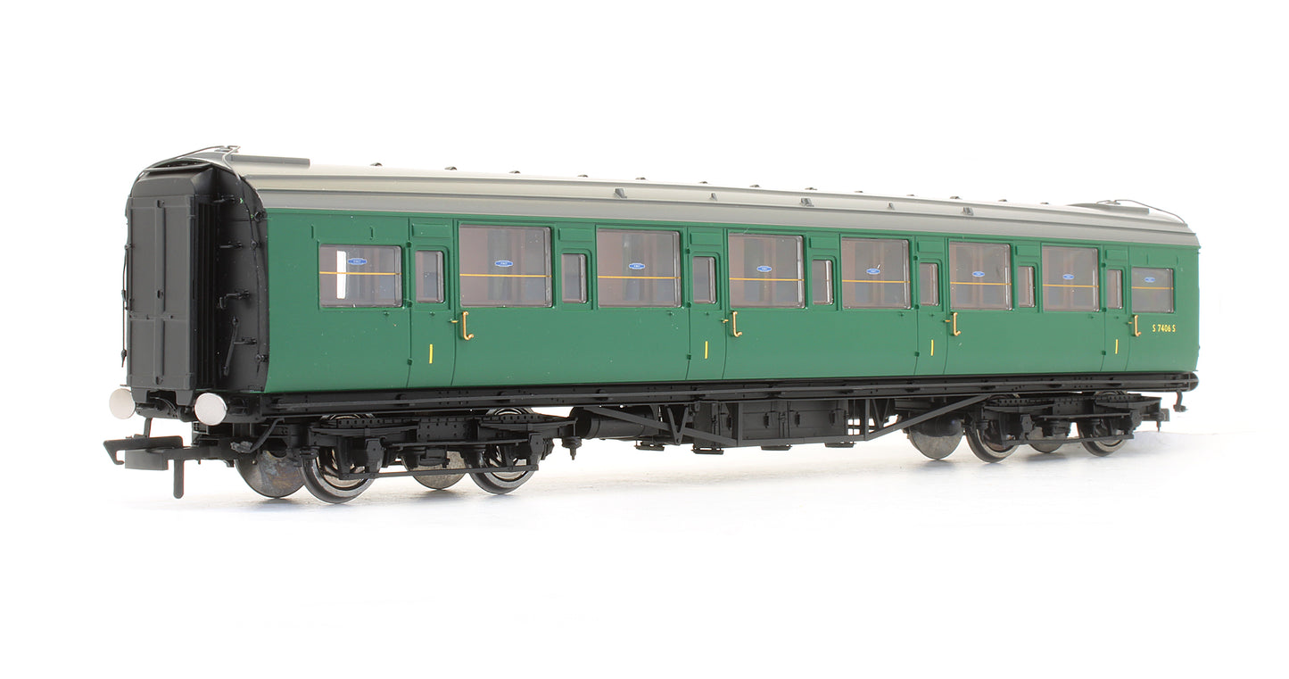 Pre-Owned BR Maunsell Corridor 1st Class Coach 'S 7406 S'