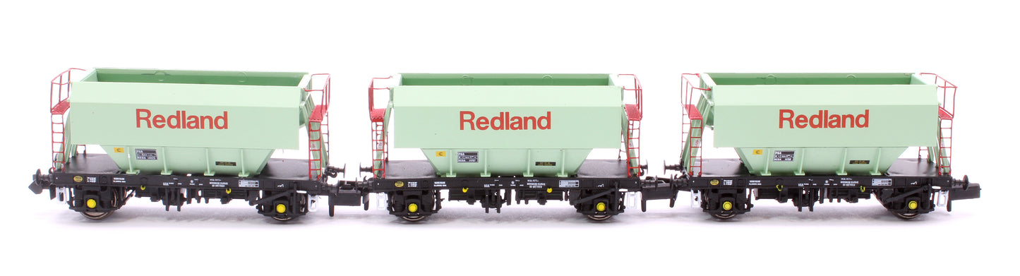 Set of 3 Redland PGA 51T Hopper Wagons