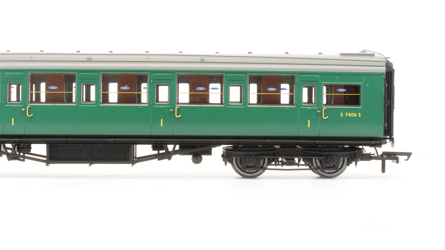 Pre-Owned BR Maunsell Corridor 1st Class Coach 'S 7406 S'