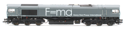 HN9069HM Class 66 Heavy Haul Power Grey Livery Ep.VI Diesel-Electric Locomotive - DCC Sound