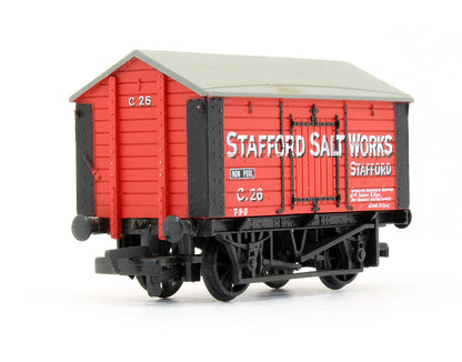 Pre-Owned 10 Ton Covered Wagon 'Stafford Salt Works'