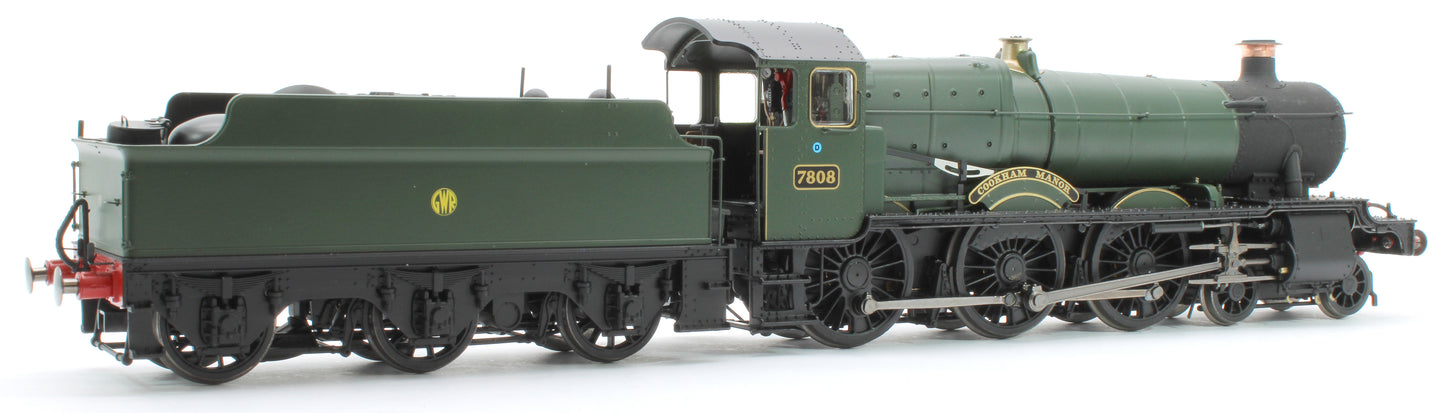 Pre-Owned 'Cookham Manor' GWR Green Manor Class 4-6-0 Steam Locomotive No.7808