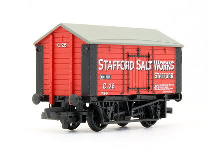 Pre-Owned 10 Ton Covered Wagon 'Stafford Salt Works'