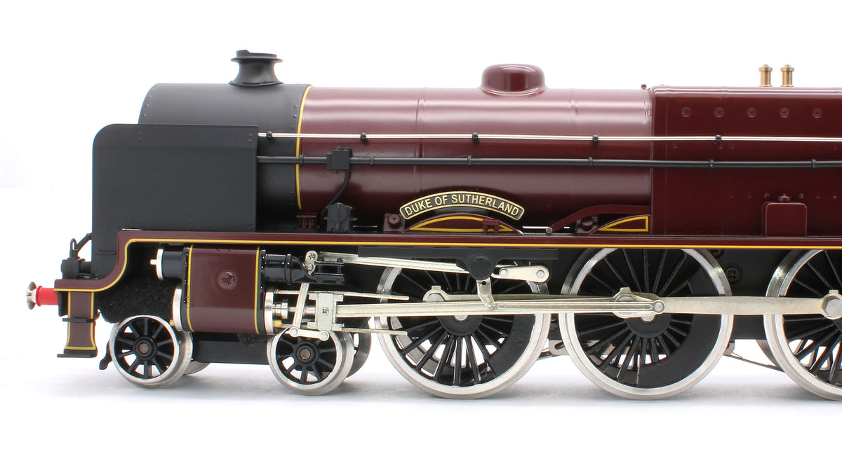 E/42-B1 Patriot Class "Duke of Sutherland" 4-6-0 LMS Gloss Lined Maroon No. 5541 Steam Locomotive