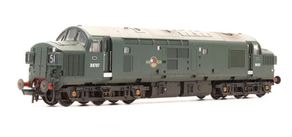 Pre-Owned Class 37/0 D6707 BR Green Diesel Locomotive - Custom Weathered