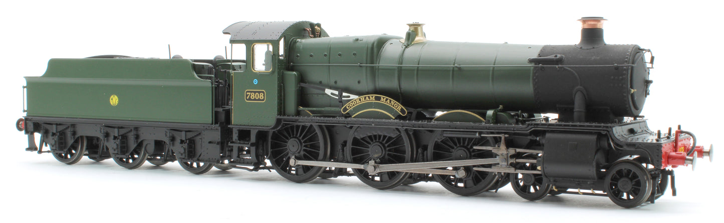 Pre-Owned 'Cookham Manor' GWR Green Manor Class 4-6-0 Steam Locomotive No.7808