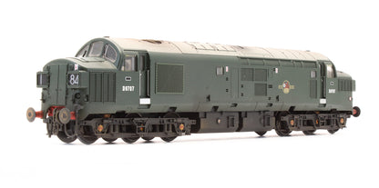 Pre-Owned Class 37/0 D6707 BR Green Diesel Locomotive - Custom Weathered