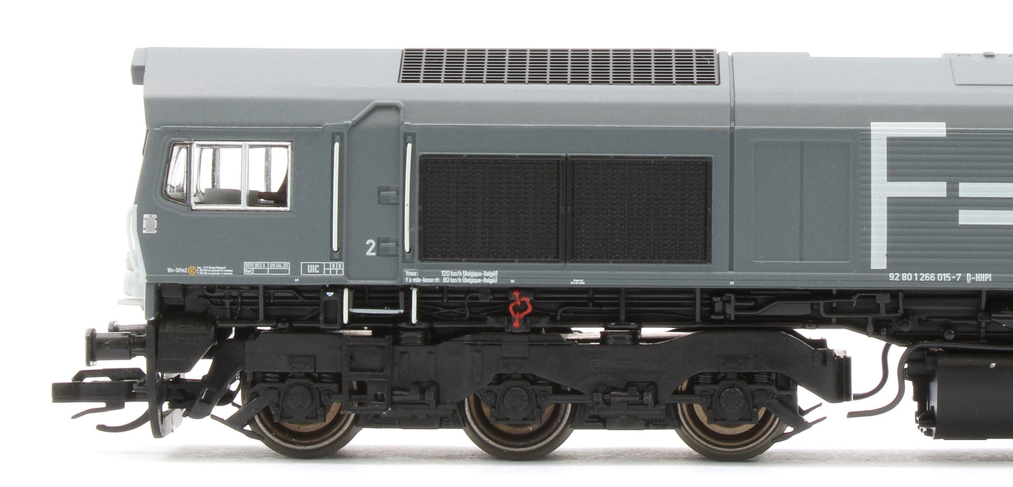 HN9069HM Class 66 Heavy Haul Power Grey Livery Ep.VI Diesel-Electric Locomotive - DCC Sound