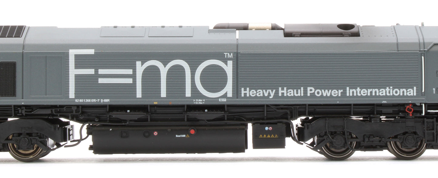 HN9069HM Class 66 Heavy Haul Power Grey Livery Ep.VI Diesel-Electric Locomotive - DCC Sound