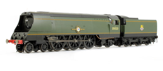 Pre-Owned R3382TTS BR (Early) 4-6-2 (Original) Merchant Navy Class 'Holland Afrika' No.35023 Steam Locomotive (TTS Sound Fitted)