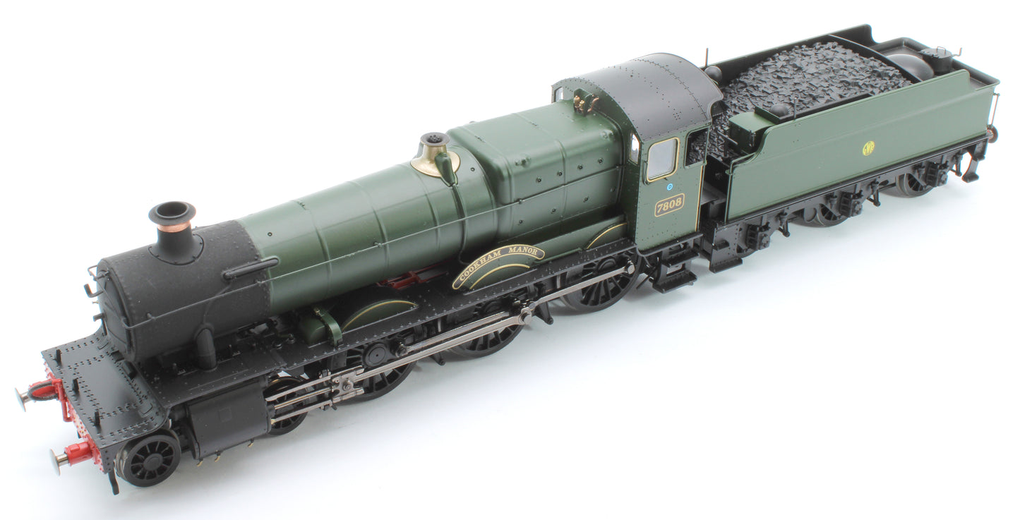 Pre-Owned 'Cookham Manor' GWR Green Manor Class 4-6-0 Steam Locomotive No.7808