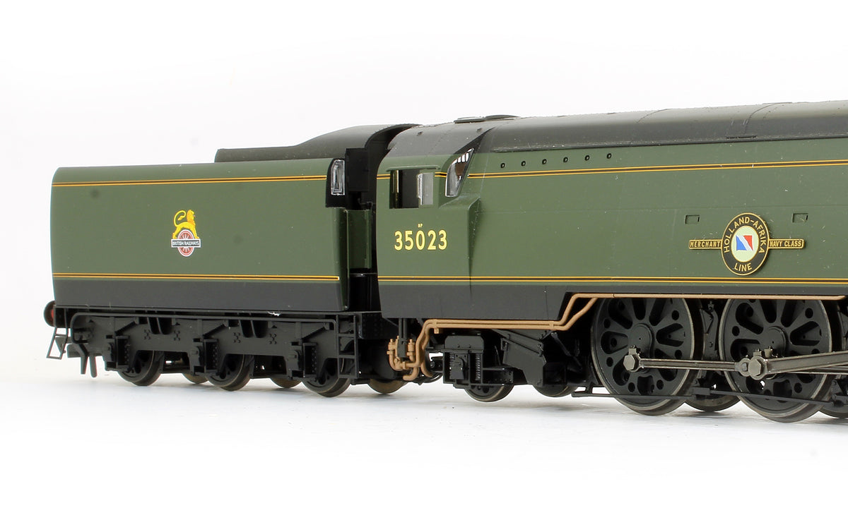 Pre-Owned R3382TTS BR (Early) 4-6-2 (Original) Merchant Navy Class 'Holland Afrika' No.35023 Steam Locomotive (TTS Sound Fitted)