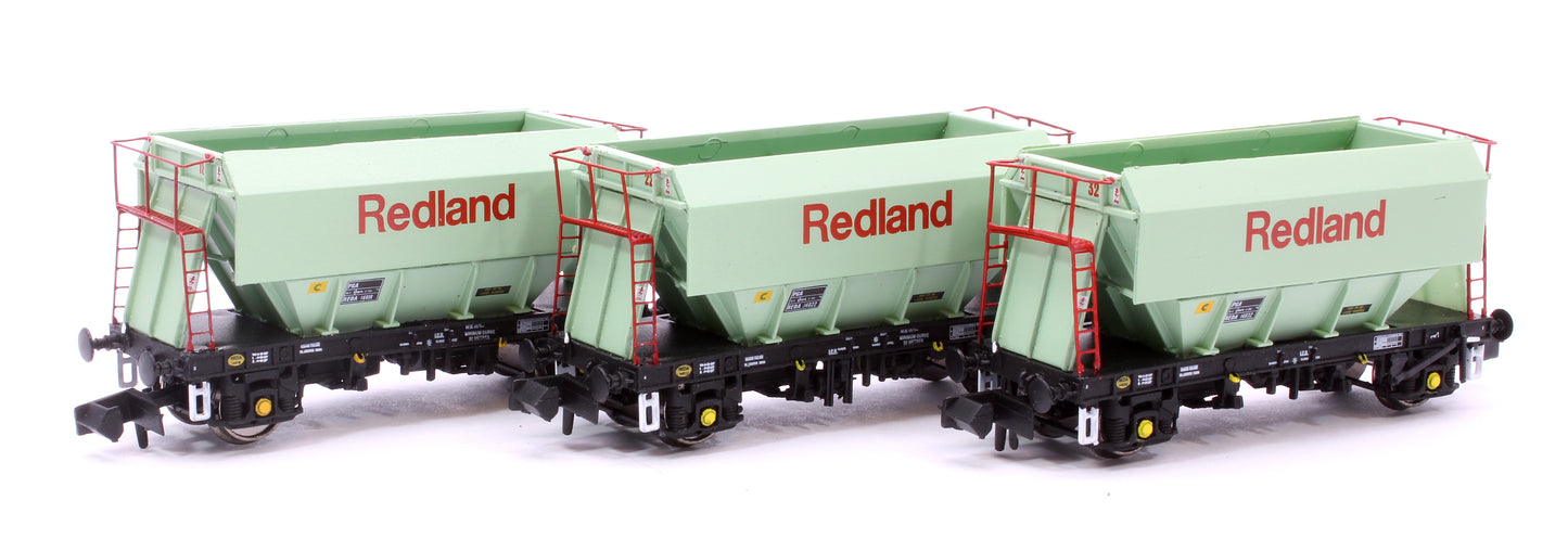 Set of 3 Redland PGA 51T Hopper Wagons