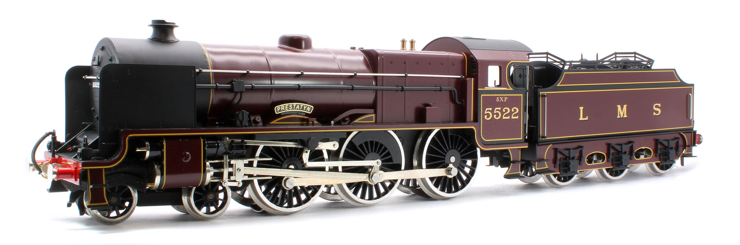 E/42-B1 Patriot Class "Prestatyn" 4-6-0 LMS Gloss Lined Maroon No. 5522 Steam Locomotive