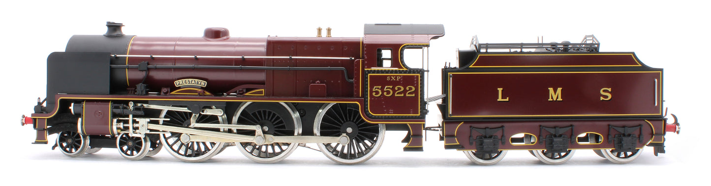 E/42-B1 Patriot Class "Prestatyn" 4-6-0 LMS Gloss Lined Maroon No. 5522 Steam Locomotive