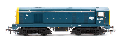 Class 20/0 Disc Headcode 20100 BR Blue Diesel Locomotive - Sound Fitted