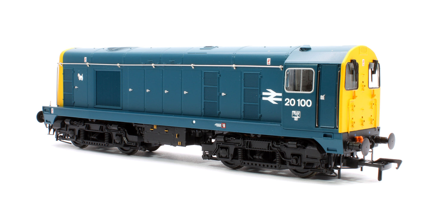 Class 20/0 Disc Headcode 20100 BR Blue Diesel Locomotive