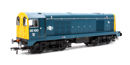 Class 20/0 Disc Headcode 20100 BR Blue Diesel Locomotive - Sound Fitted