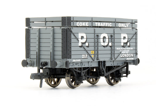 Pre-Owned 7 Plank Wagon With Coke Rail 'P.O.P.'